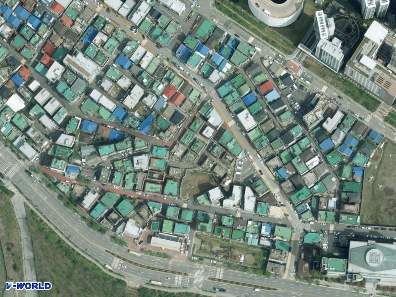인성주택 항공사진
