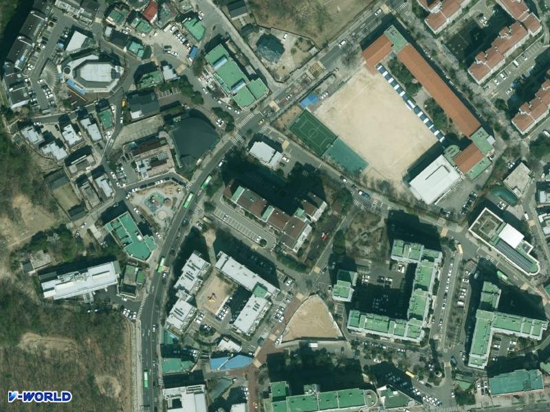 방학신동아5단지 항공사진