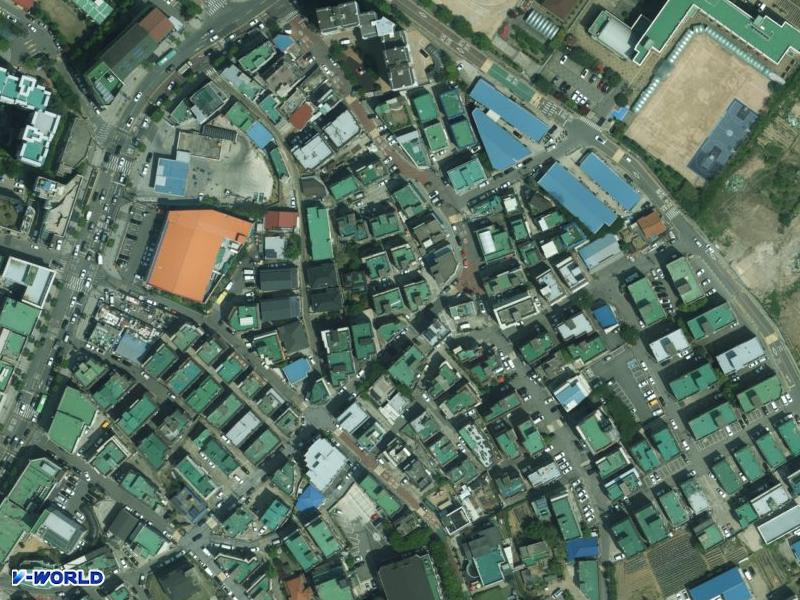 삼지주택 항공사진