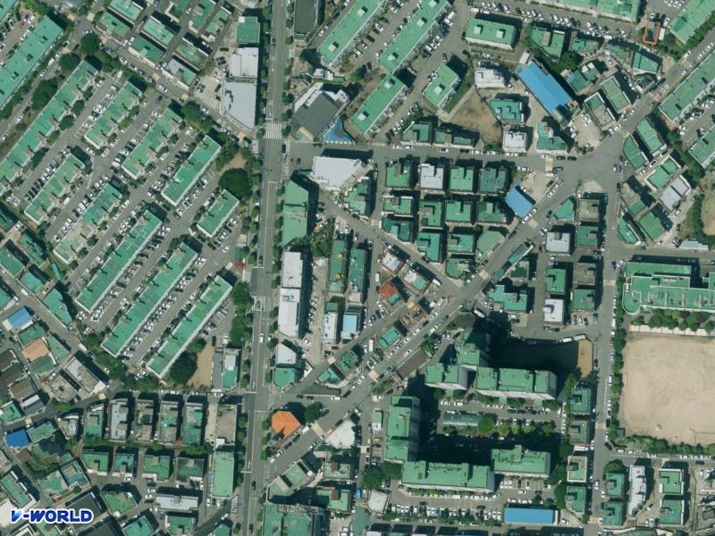 대산빌라 항공사진
