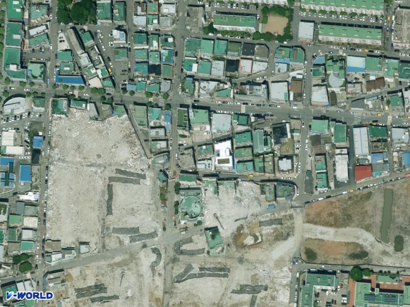 삼성빌라 항공사진