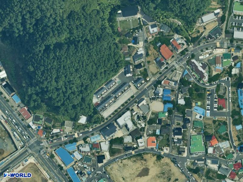 가오동 팰리스힐(Palace hill) 항공사진