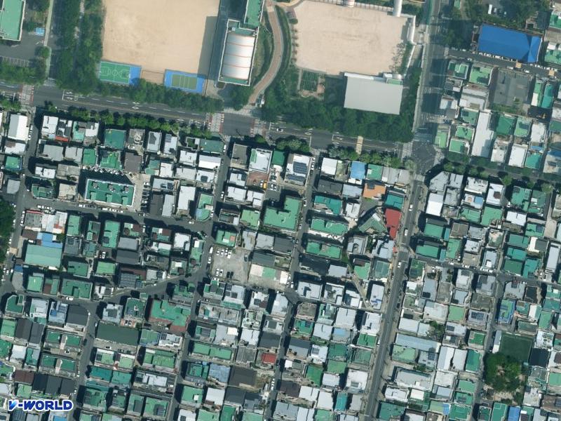 삼성그랜드빌라 항공사진