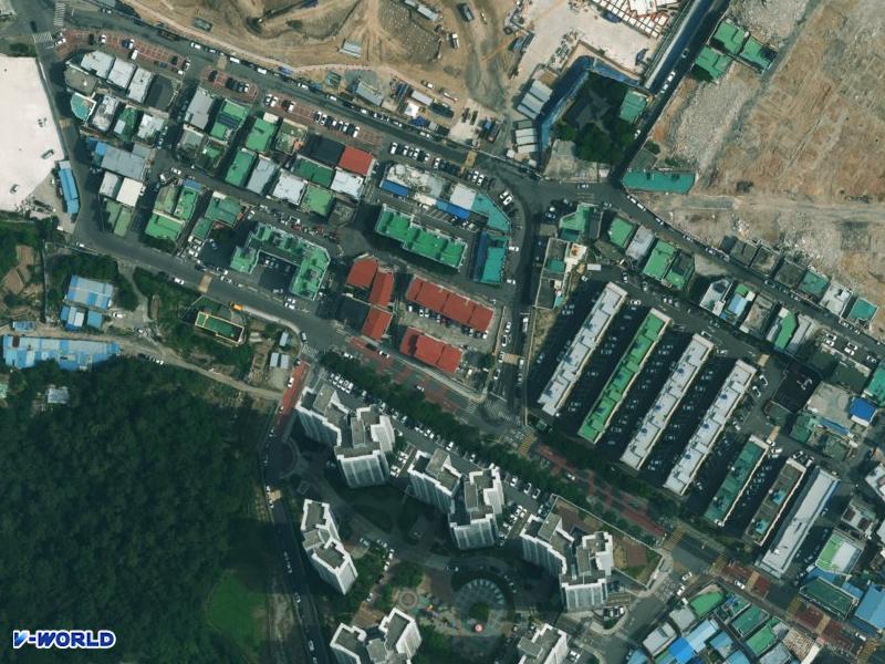 선암아파트 나동 항공사진