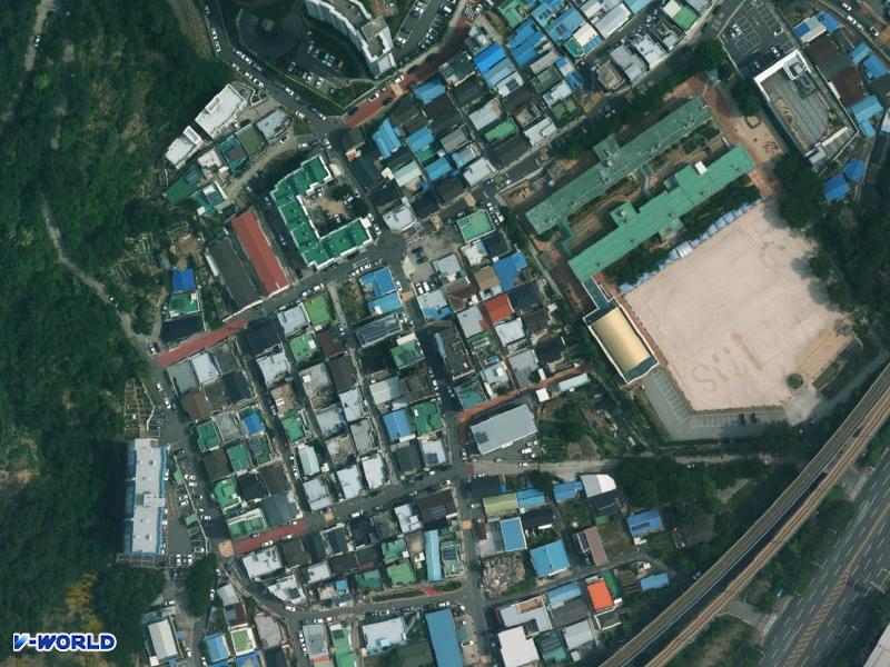 삼진빌라 항공사진