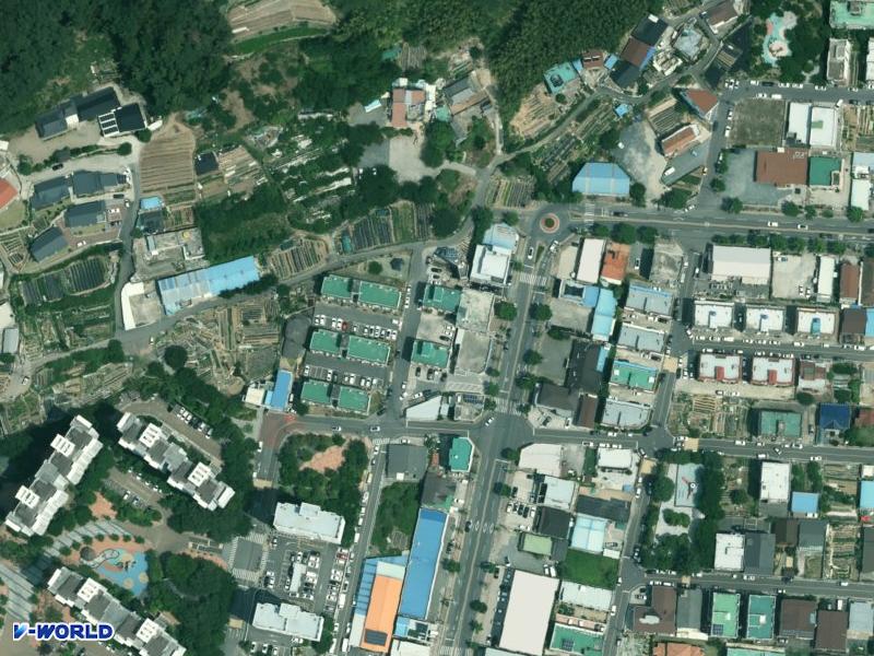 에이스타운 항공사진