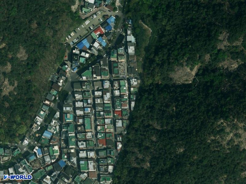 주영빌라 항공사진