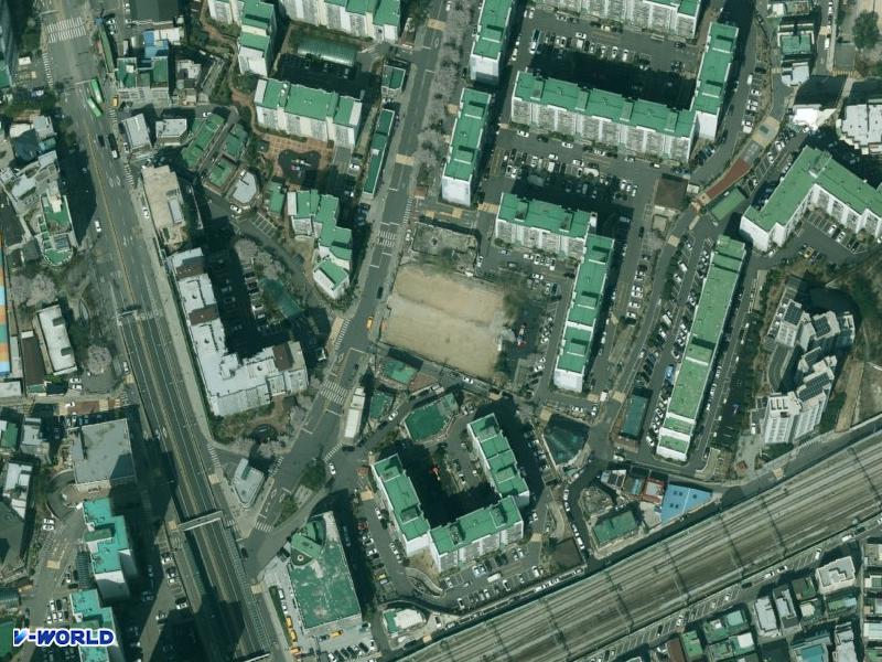 신일연립(1,2동) 항공사진