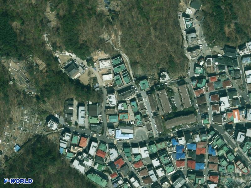 청화빌라 항공사진