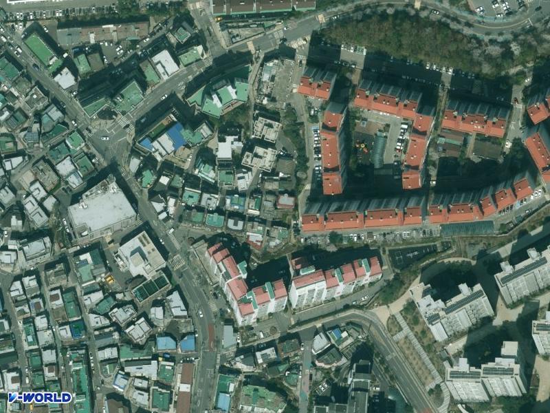 이화빌라 항공사진
