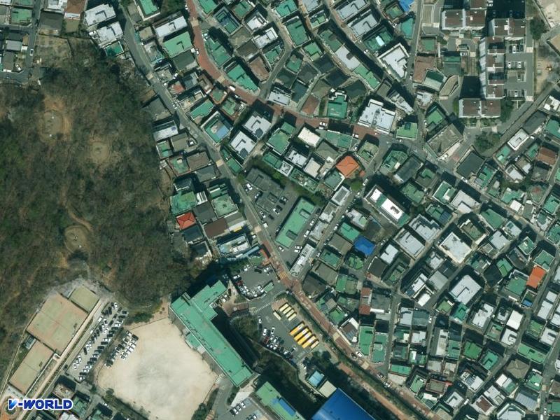 이화빌라 항공사진