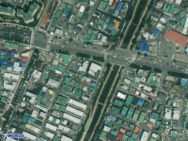 세류현대 항공사진