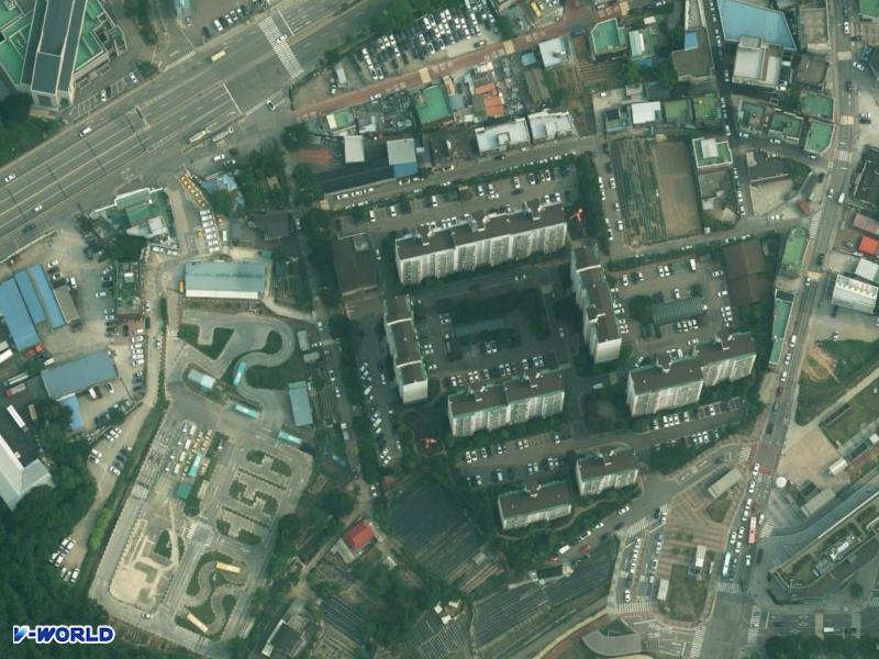 오목천청구2차 항공사진