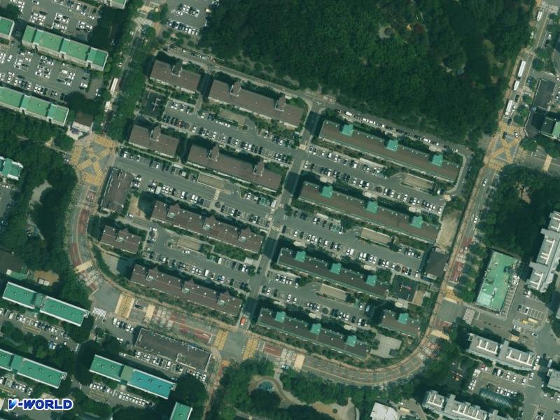 권선벽산 항공사진