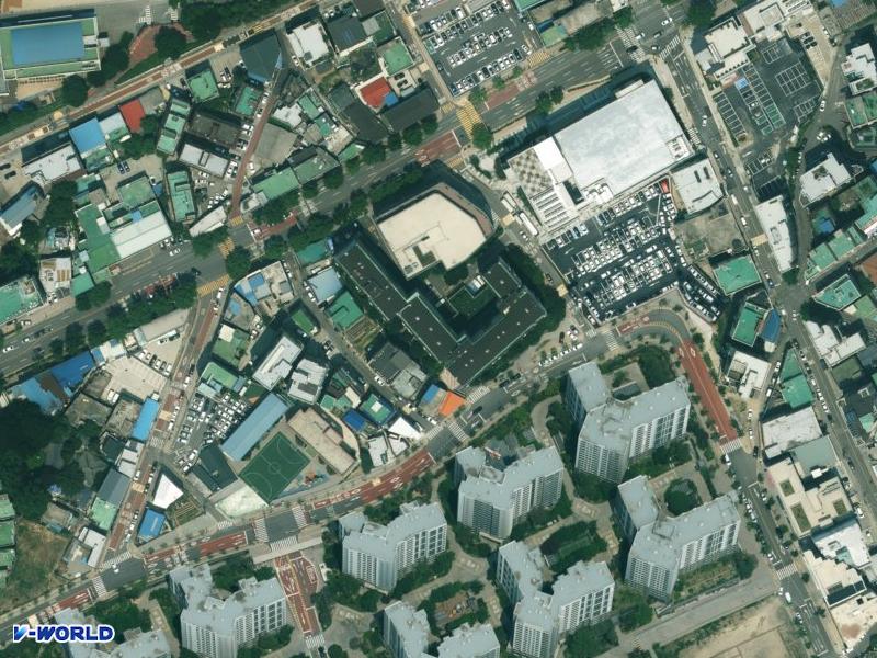 교동풍림아이원 항공사진