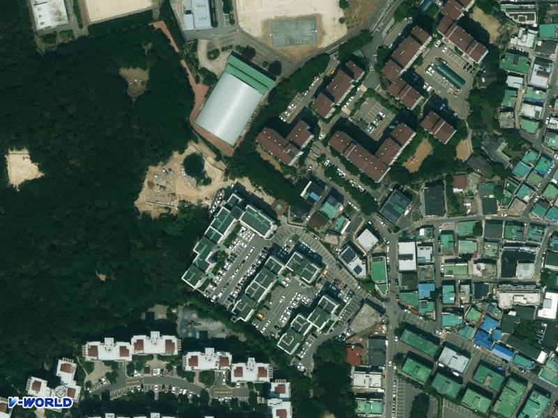 화서벽산 항공사진