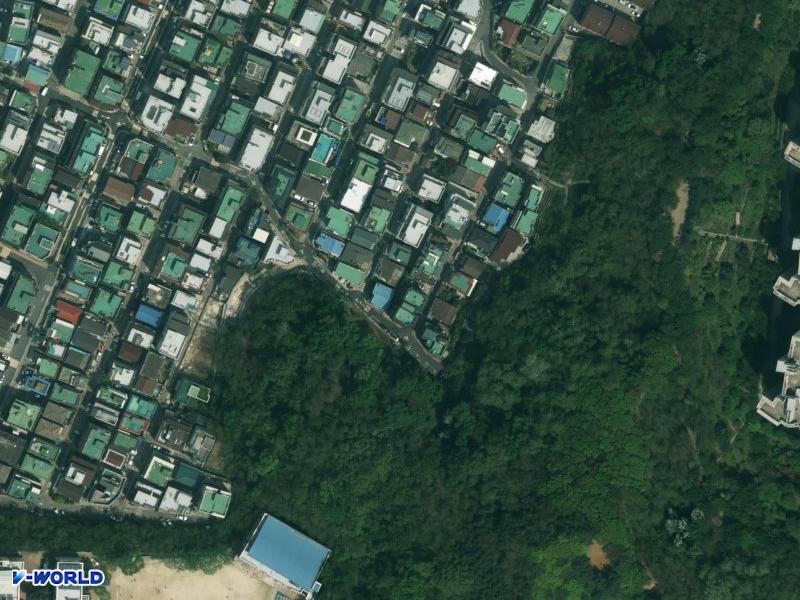 한강빌라 항공사진