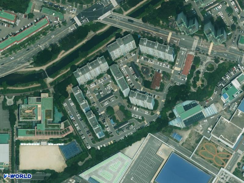 매탄레이크파크 항공사진