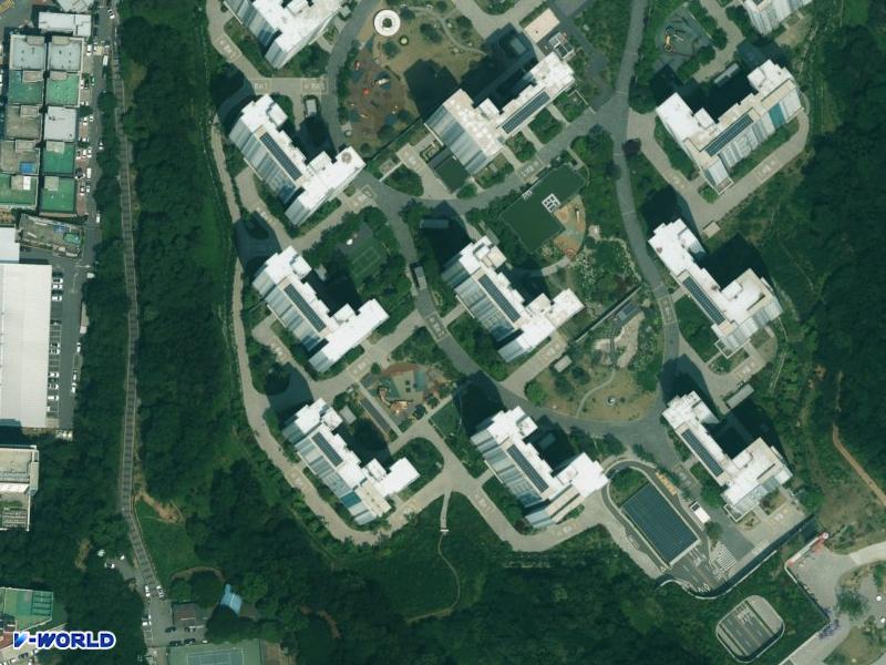영흥숲푸르지오파크비엔 항공사진