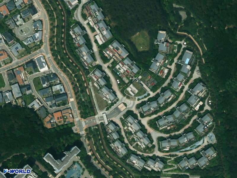 e편한세상 TERRACE 광교 West hill 항공사진