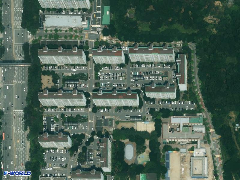 영통벽산풍림 항공사진