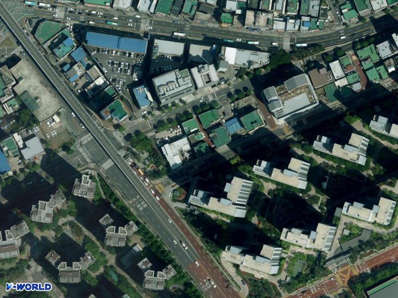 다세대주택 항공사진