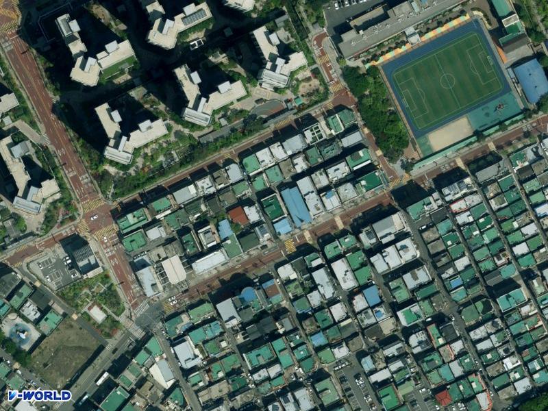 다세대주택 항공사진