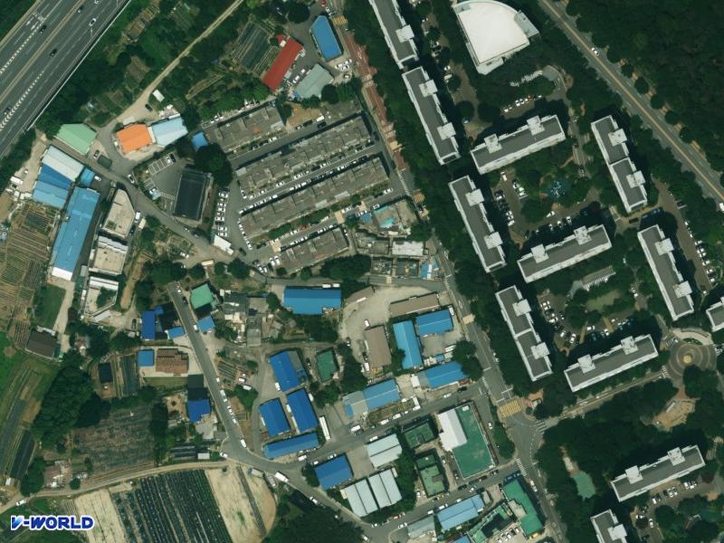 삼안주택 항공사진