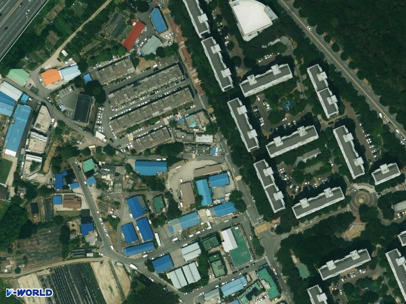 삼안주택 항공사진