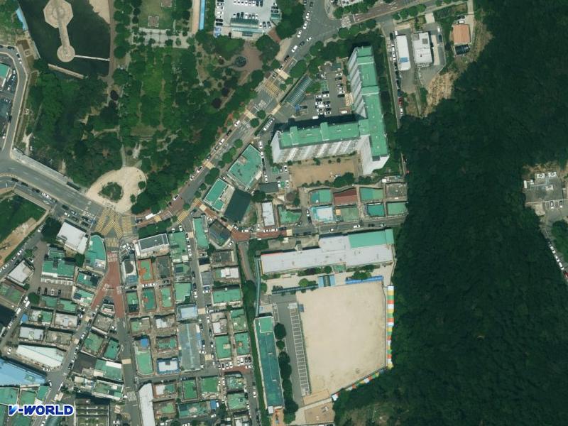 아남빌라 항공사진