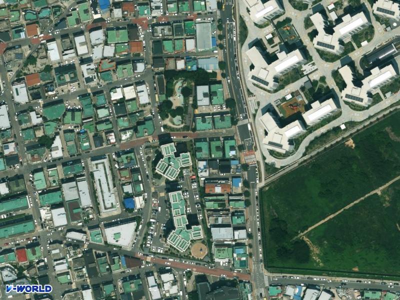 삼정드림빌 3동 항공사진