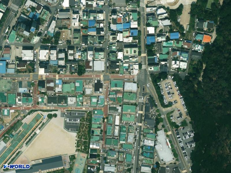 산호빌라 항공사진