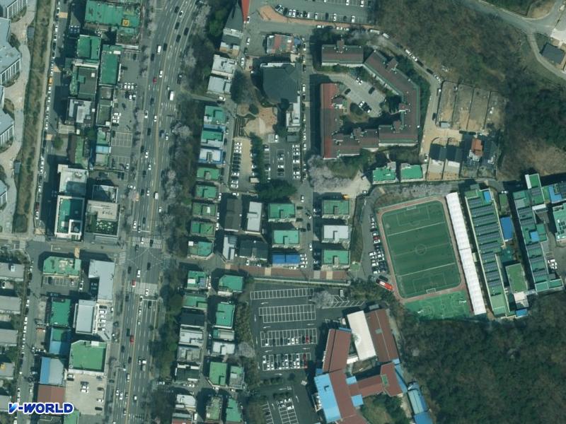 부락맨션 나동 항공사진