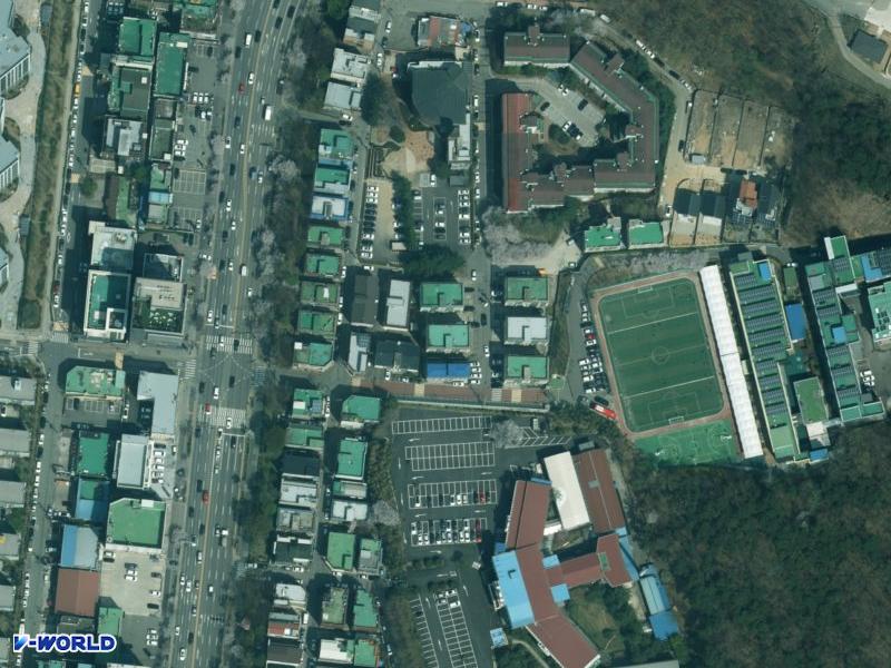 부락맨션 가동 항공사진