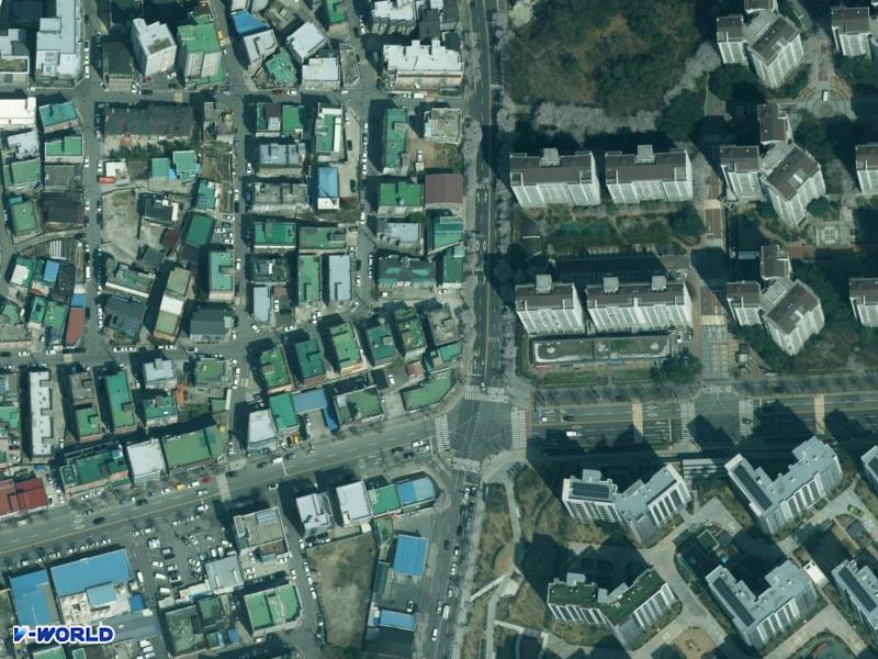 삼성주택 항공사진