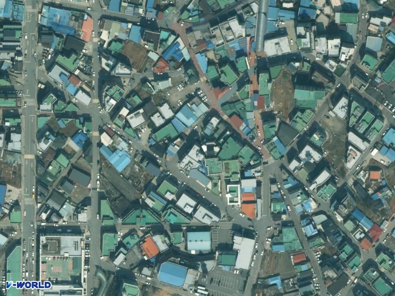 영아주택 항공사진