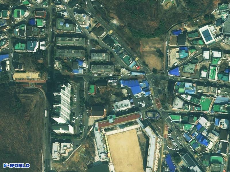 대당다세대 항공사진